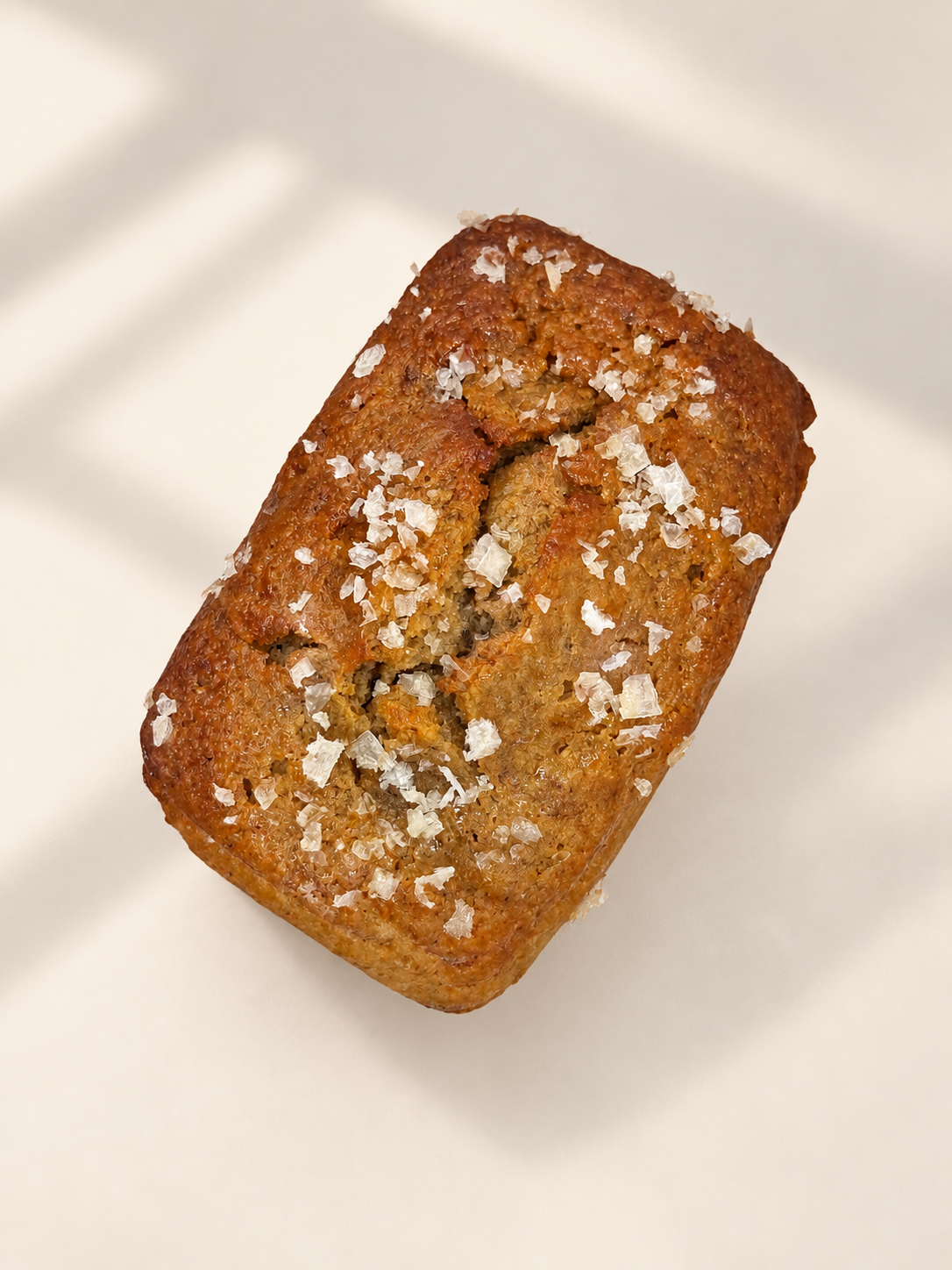 SALTED MAPLE BANANA BREAD